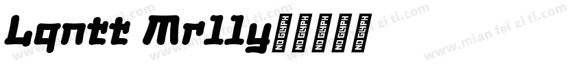 Laquentta Morelly字体转换